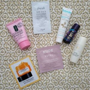 Face Cleansers Travel Size Deluxe Trial Size 7 Product Set High End All NWT